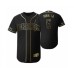 Men's 2019 Golden Edition Arizona Diamondbacks Black #6 David Peralta Flex Base Stitched Jersey