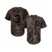 Men's Chicago Cubs #3 Daniel Descalso Authentic Camo Realtree Collection Flex Base Baseball Jersey