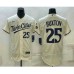 Men's Minnesota Twins #25 Byron Buxton 2023 Cream Flex Base Stitched Jersey