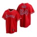 Men's Nike Los Angeles Angels #64 Felix Pena Red Alternate Stitched Baseball Jersey