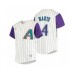 Men's Arizona Diamondbacks #4 Ketel Marte Nike Cream 2020 Cooperstown Collection Alternate Stitched Jersey