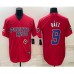 Men's Puerto Rico Baseball #9 Javier Baez 2023 Red World Baseball Classic Stitched Jerseys