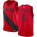 Men's Nike Portland Trail Blazers #6 Nik Stauskas Swingman Red NBA Jersey Statement Edition