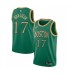 Men's Boston Celtics #17 John Havlicek Swingman Green Basketball Stitched Jersey - 2019 20 City Edition