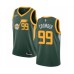 Men's Nike Utah Jazz #99 Jae Crowder Green Swingman Jersey - Earned Edition