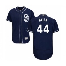 Men's San Diego Padres #44 Pedro Avila Navy Blue Alternate Flex Base Authentic Collection Baseball Player Stitched Jersey