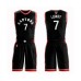 Men's Toronto Raptors #7 Kyle Lowry Swingman Black 2019 Basketball Finals Bound Suit Jersey Statement Edition