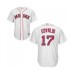 Men's Boston Red Sox #17 Nathan Eovaldi Replica White Home Cool Base Baseball Jersey