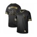 Men's Chicago White Sox #30 Nicky Delmonico Authentic Black Gold Fashion Baseball Stitched Jersey