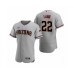 Men's Arizona Diamondbacks #22 Jake Lamb Nike Gray Authentic 2020 Road Stitched Jersey