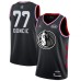 Men's Nike Dallas Mavericks #77 Luka Doncic Black Basketball Jordan Swingman 2019 All-Star Game Jersey