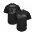 Men's Baltimore Orioles #16 Trey Mancini Boomer Authentic Black 2019 Players Weekend Baseball Jersey