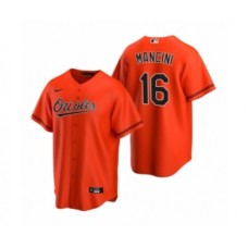 Men's Baltimore Orioles #16 Trey Mancini Nike Orange 2020 Replica Alternate Stitched Jersey