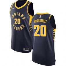 Men's Nike Indiana Pacers #20 Doug McDermott Authentic Navy Blue NBA Jersey - Icon Edition