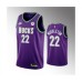 Men's Milwaukee Bucks #22 Khris Middleton 2022-23 Purple Classic Edition Swingman Stitched Basketball Jersey