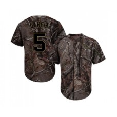 Men's San Diego Padres #5 Greg Garcia Authentic Camo Realtree Collection Flex Base Baseball Jersey