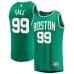 Men's Boston Celtics #99 Tacko Fall Fanatics Branded Kelly Green 2020-21 Fast Break Player Replica Stitched Jersey