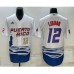 Men's Puerto Rico Baseball #23 Francisco Lindor Number White 2023 World Baseball Classic Stitched Jerseys