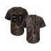 Men's Washington Nationals #20 Kyle Barraclough Authentic Camo Realtree Collection Flex Base Baseball Jersey