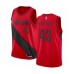 Men's Portland Trail Blazers #43 Anthony Tolliver Authentic Red Basketball Jersey Statement Edition