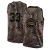 Men's Nike Detroit Pistons #33 Grant Hill Swingman Camo Realtree Collection NBA Jersey