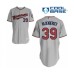 Men's Minnesota Twins #39 Trevor Hildenberger Authentic Grey Road Cool Base Baseball Player Stitched Jersey