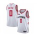 Men's Houston Rockets #0 De'Anthony Melton Swingman White Basketball Stitched Jersey - 2019 20 City Edition