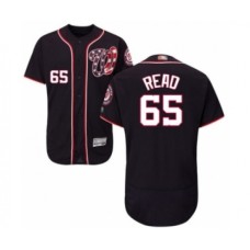 Men's Washington Nationals #65 Raudy Read Navy Blue Alternate Flex Base Authentic Collection Baseball Player Stitched Jersey