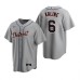 Men's Nike Detroit Tigers #6 Al Kaline Gray Road Stitched Baseball Jersey