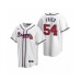 Men's Atlanta Braves #54 Max Fried Nike White 2020 Replica Home Stitched Jersey