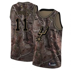 Men's Nike San Antonio Spurs #11 Bryn Forbes Swingman Camo Realtree Collection NBA Jersey