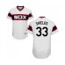 Men's Majestic Chicago White Sox #33 James Shields White Alternate Flex Base Authentic Collection MLB Jerseys