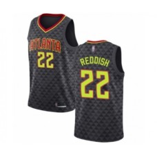 Men's Atlanta Hawks #22 Cam Reddish Authentic Black Basketball Jersey - Icon Edition