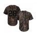 Men's Washington Nationals #28 Kurt Suzuki Authentic Camo Realtree Collection Flex Base Baseball Jersey