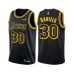 Men's Los Angeles Lakers #30 Troy Daniels Authentic Black City Edition Basketball Jersey