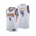 Men's Phoenix Suns #4 Jevon Carter Authentic White Basketball Stitched Jersey - Association Edition