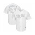 Men's Minnesota Twins #23 Nelson Cruz Authentic Boomstick White 2019 Players Weekend Baseball Jersey