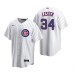 Men's Nike Chicago Cubs #34 Jon Lester White Home Stitched Baseball Jersey