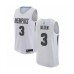 Men's Memphis Grizzlies #3 Grayson Allen Authentic White Basketball Jersey - City Edition