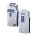 Men's Orlando Magic #8 Terrence Ross Authentic White Basketball Jersey - Association Edition