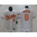 Men's Baltimore Orioles #8 Cal Ripken Nike White Authentic 2020 Home Stitched Jersey