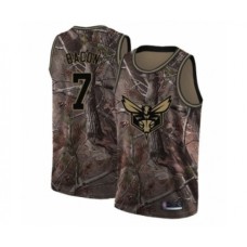 Men's Charlotte Hornets #7 Dwayne Bacon Swingman Camo Realtree Collection Basketball Stitched Jersey