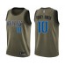 Men's Dallas Mavericks #10 Dorian Finney-Smith Swingman Green Salute to Service Basketball Stitched Jersey