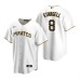 Men's Nike Pittsburgh Pirates #8 Willie Stargell White Home Stitched Baseball Jersey