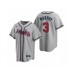 Men's Atlanta Braves #3 Dale Murphy Nike Gray 2020 Replica Road Stitched Jersey