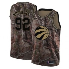 Men's Nike Toronto Raptors #92 Lucas Nogueira Swingman Camo Realtree Collection NBA Jersey