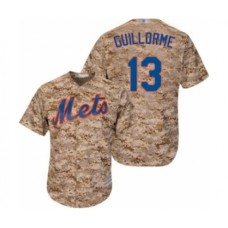 Men's New York Mets #13 Luis Guillorme Authentic Camo Alternate Cool Base Baseball Player Stitched Jersey