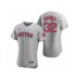 Men's Boston Red Sox #32 Matt Barnes Nike Gray Authentic Road Stitched Jersey