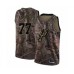 Men's San Antonio Spurs #77 DeMarre Carroll Swingman Camo Realtree Collection Basketball Jersey