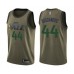 Men's Utah Jazz #44 Bojan Bogdanovic Swingman Green Salute to Service Basketball Stitched Jersey